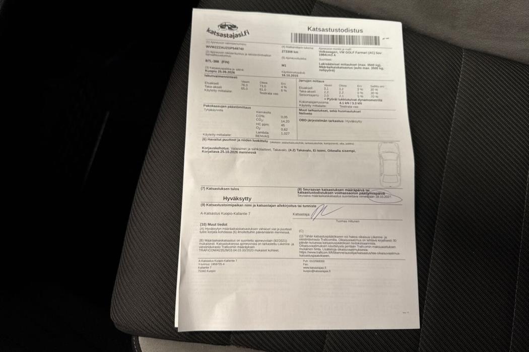 VOLKSWAGEN Golf 2015
