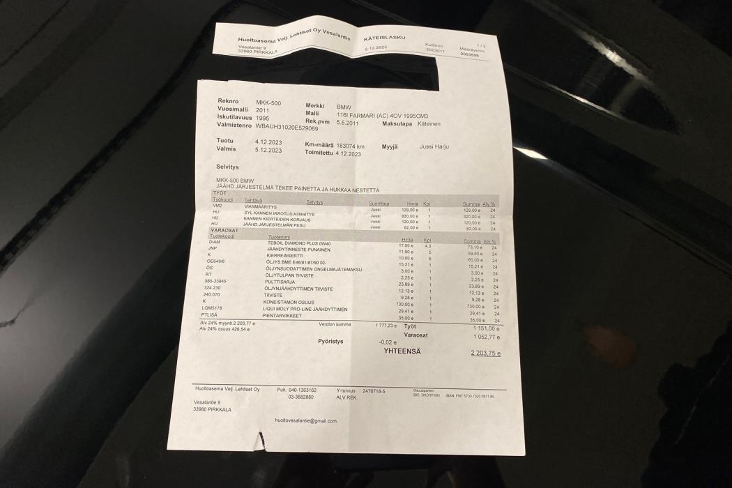 BMW 116 2011