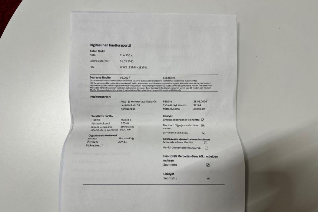 MERCEDES-BENZ CLA 2022