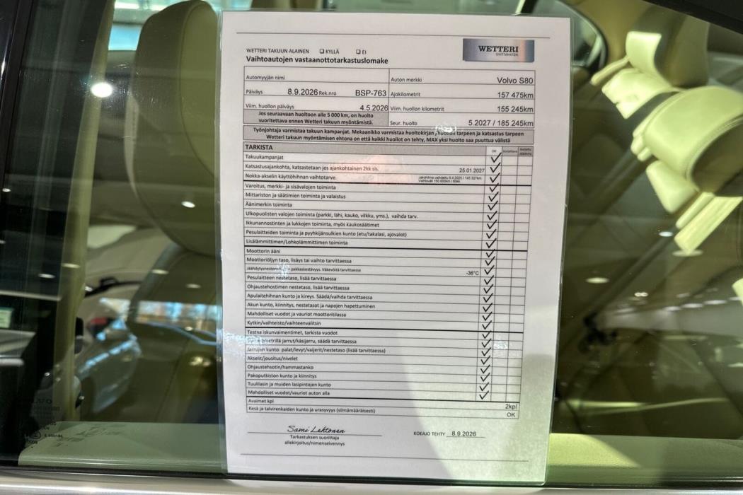 VOLVO S80 2015