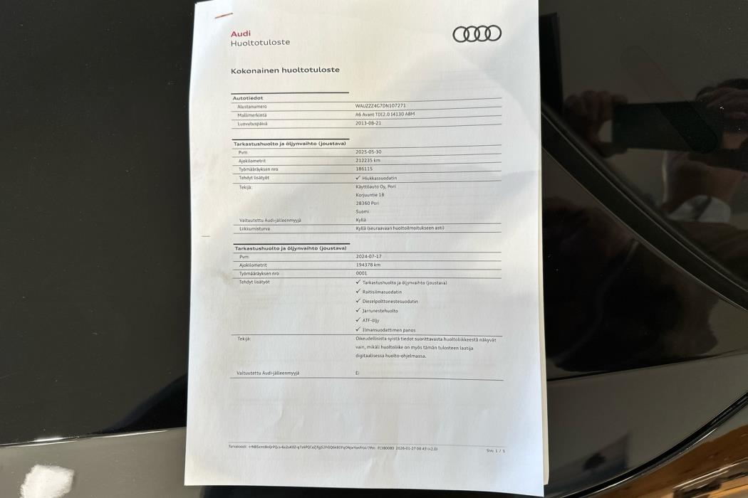 AUDI A6 2014