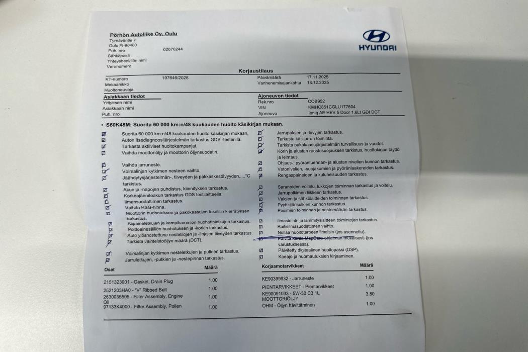 HYUNDAI IONIQ hybrid 2021