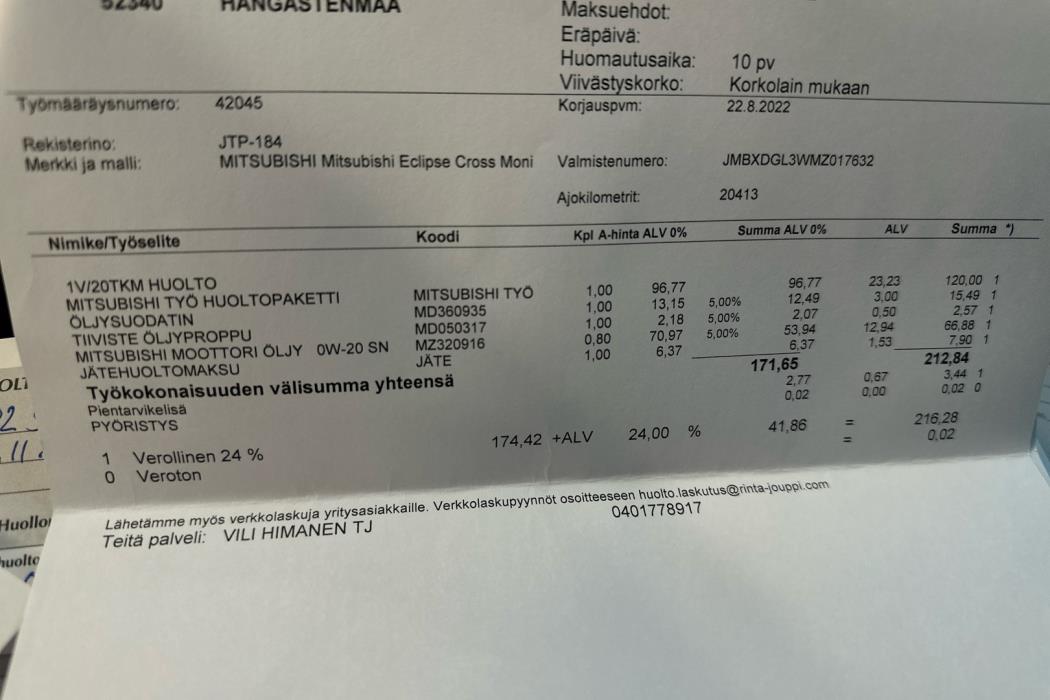 MITSUBISHI Eclipse Cross 2022