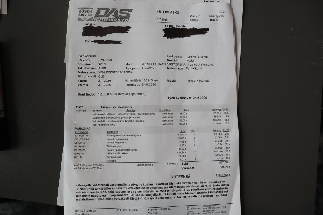 AUDI A5 2014