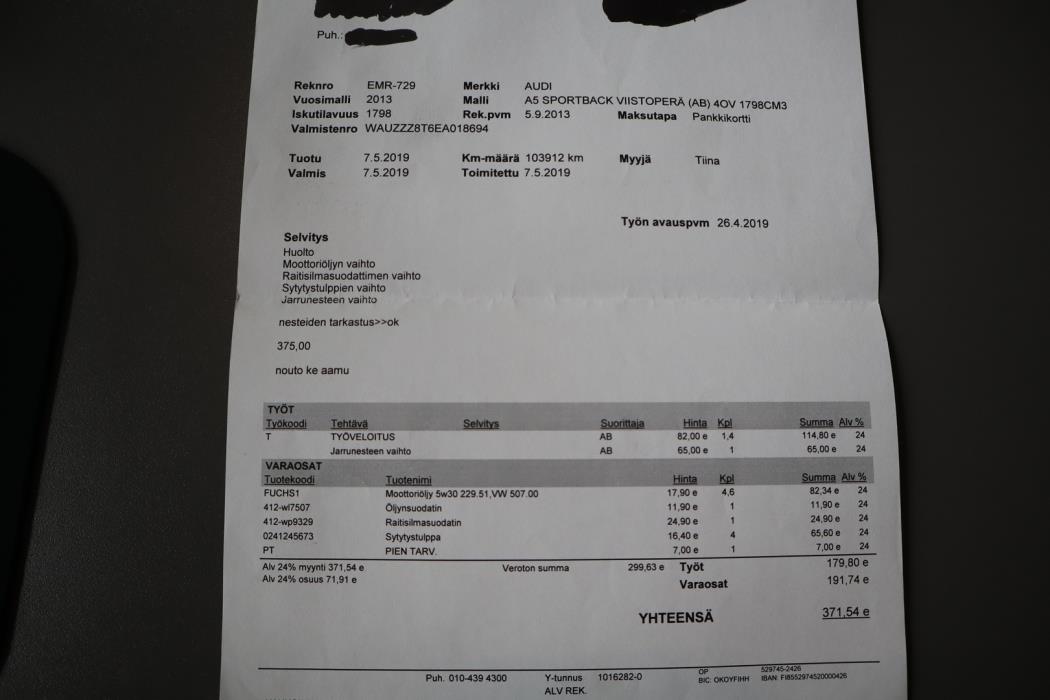 AUDI A5 2014