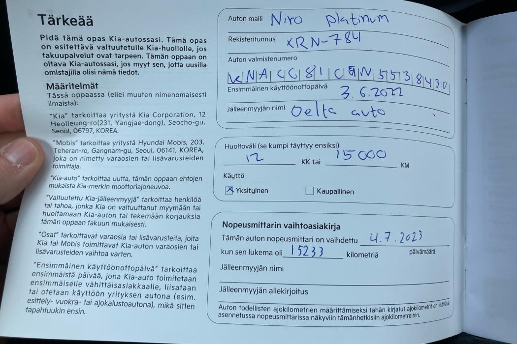KIA Niro 2022