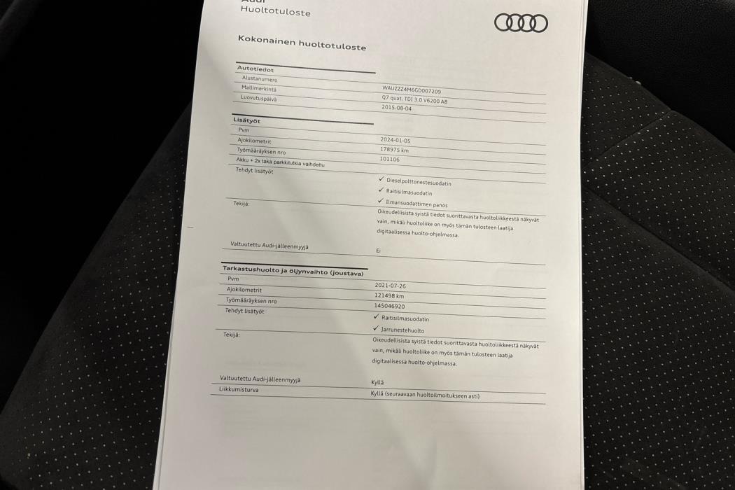 AUDI Q7 2015