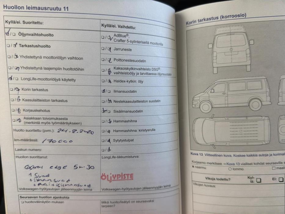 VOLKSWAGEN Transporter 2013