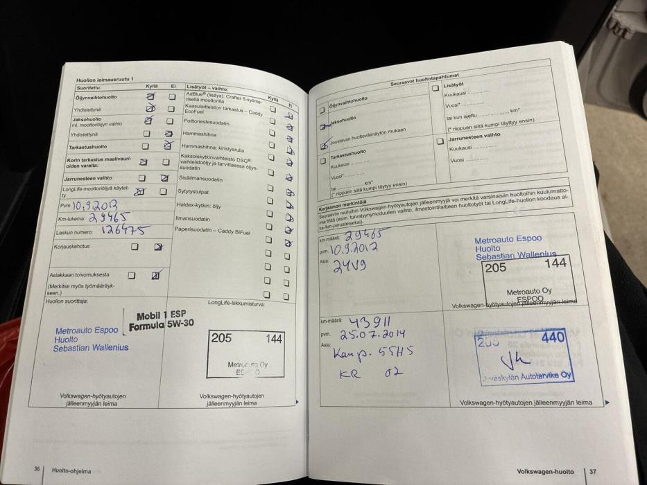 VOLKSWAGEN Caddy Maxi 2011