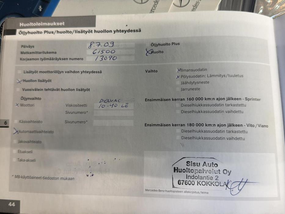 MERCEDES-BENZ Vito 2007