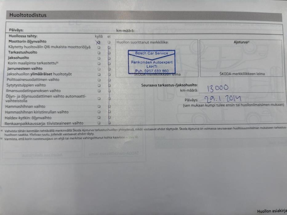 SKODA Rapid 2013