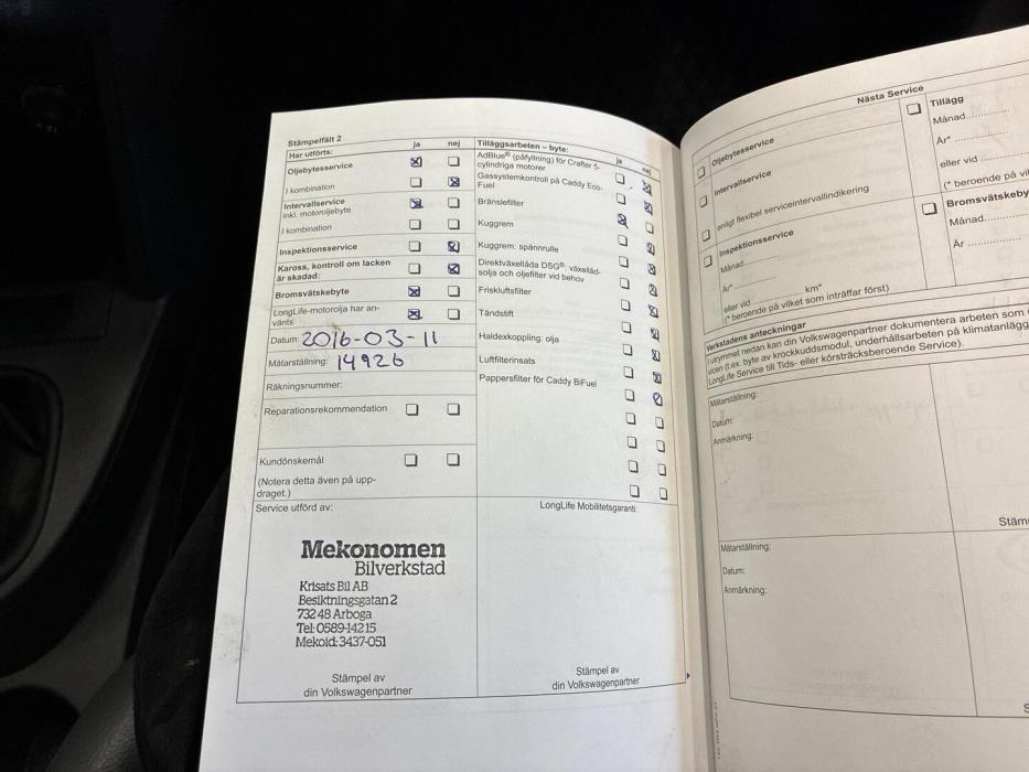 VOLKSWAGEN Caddy 2011