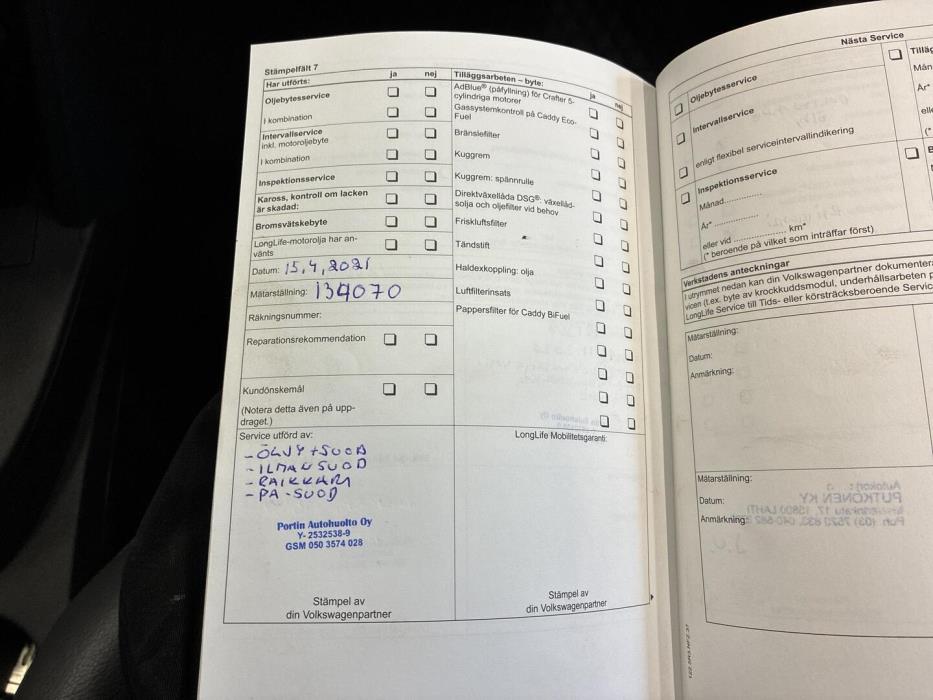 VOLKSWAGEN Caddy 2011