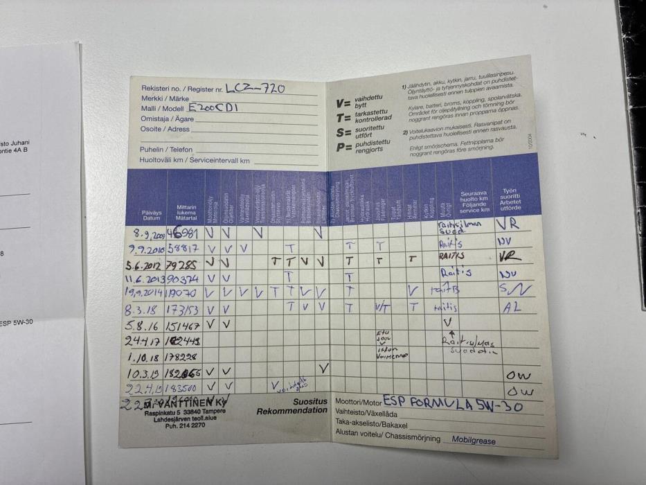 MERCEDES-BENZ E 2008