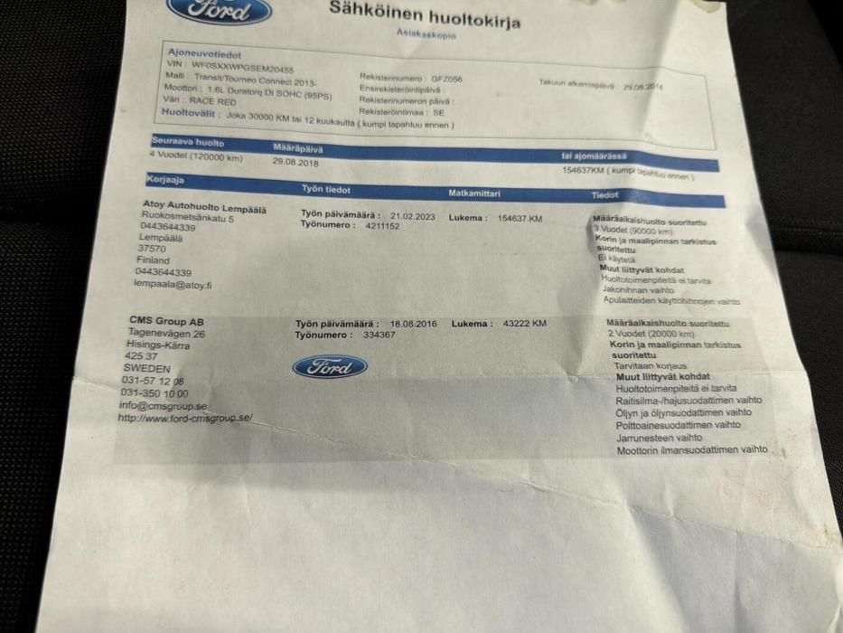 FORD Transit Connect 2014