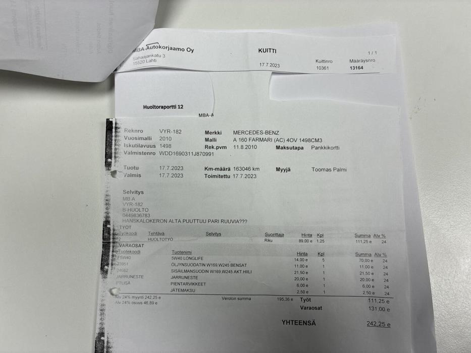 MERCEDES-BENZ A 2010