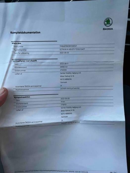 SKODA OCTAVIA 2022
