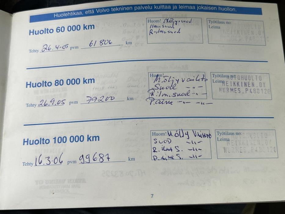 VOLVO V70 2003