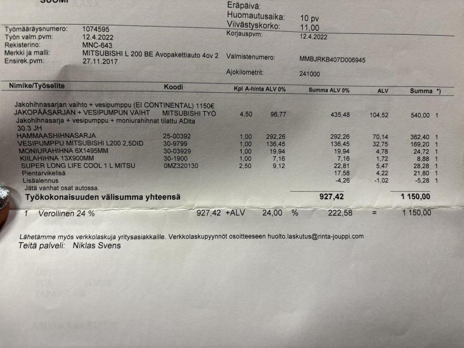 MITSUBISHI L200 2006