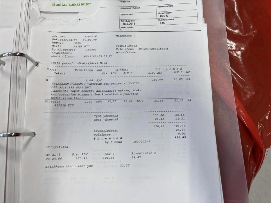 OPEL Astra 2005