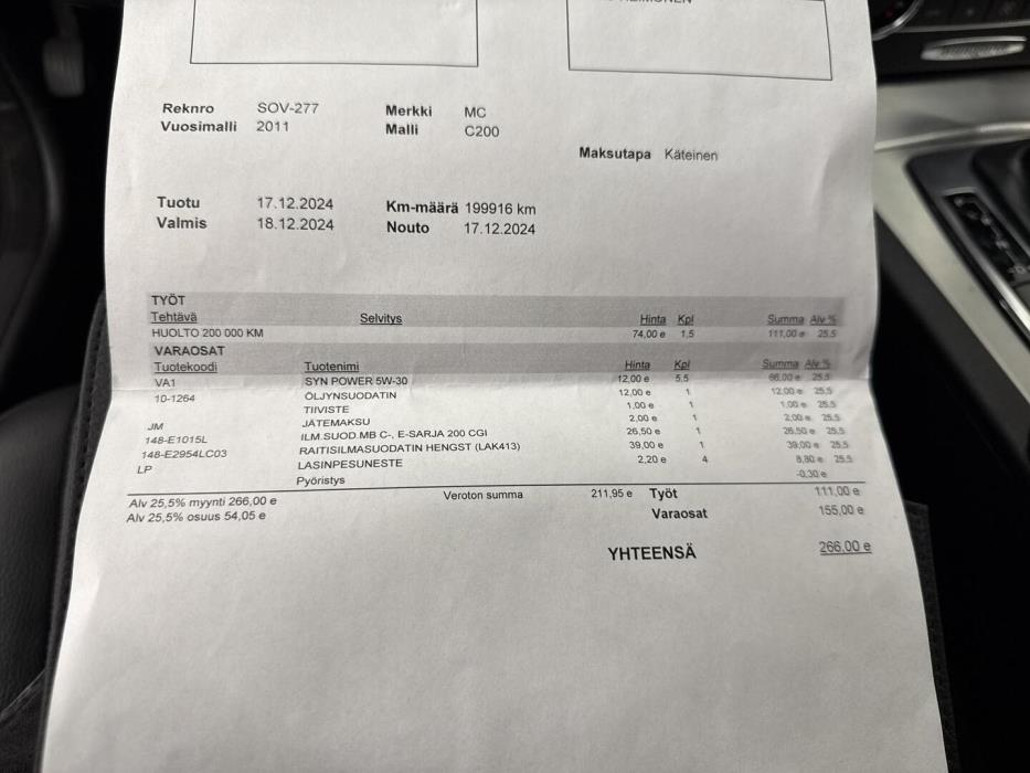 MERCEDES-BENZ C 2011