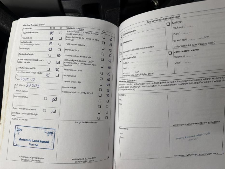 VOLKSWAGEN Transporter 2012