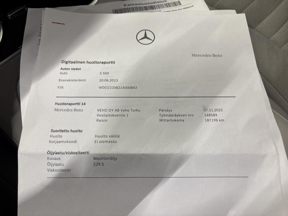 MERCEDES-BENZ S 2013