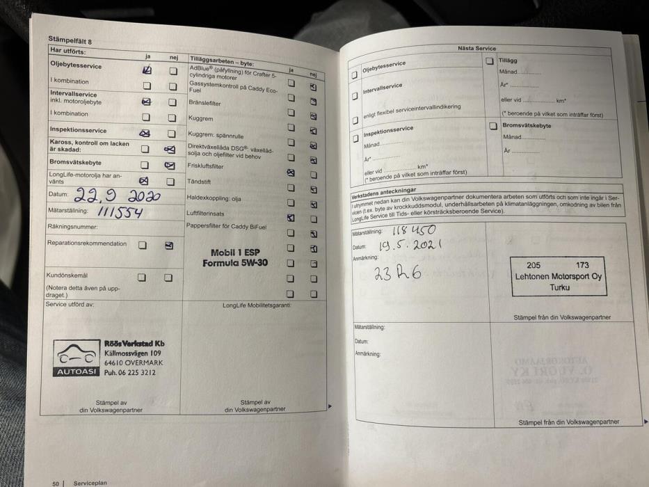 VOLKSWAGEN Caddy 2011