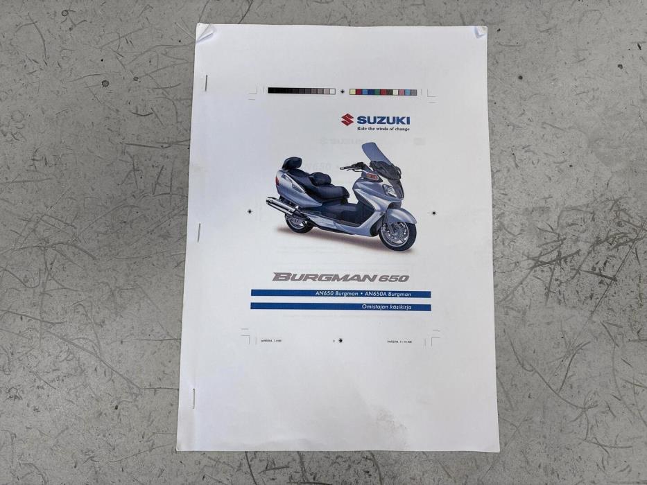 SUZUKI AN 2004