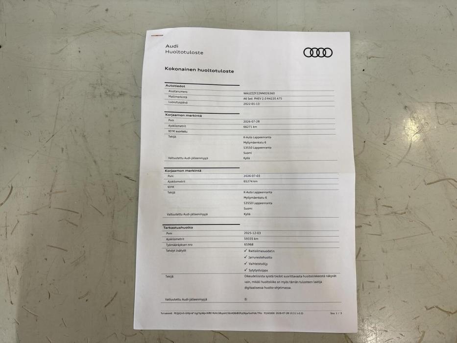 AUDI A6 2022