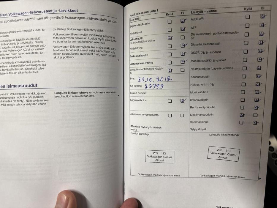 VOLKSWAGEN Golf 2012