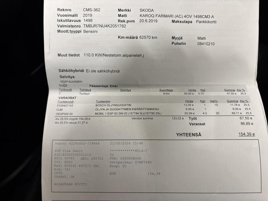 SKODA Karoq 2019