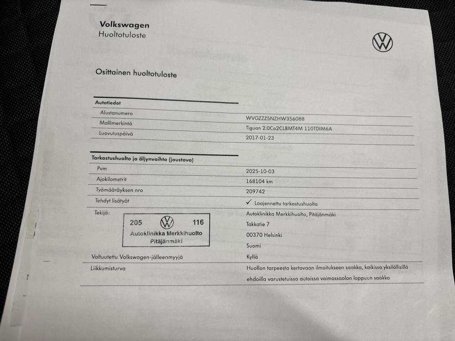 VOLKSWAGEN Tiguan 2017