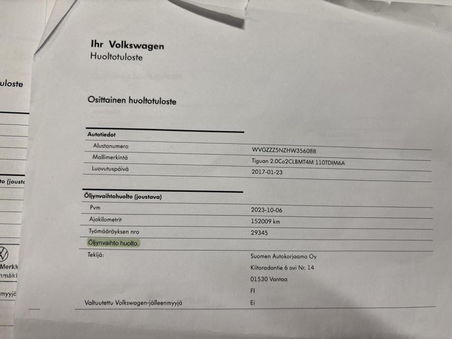 VOLKSWAGEN Tiguan 2017