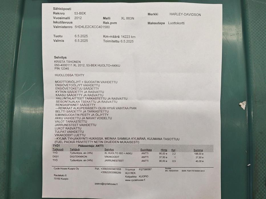 HARLEY-DAVIDSON SPORTSTER 2011