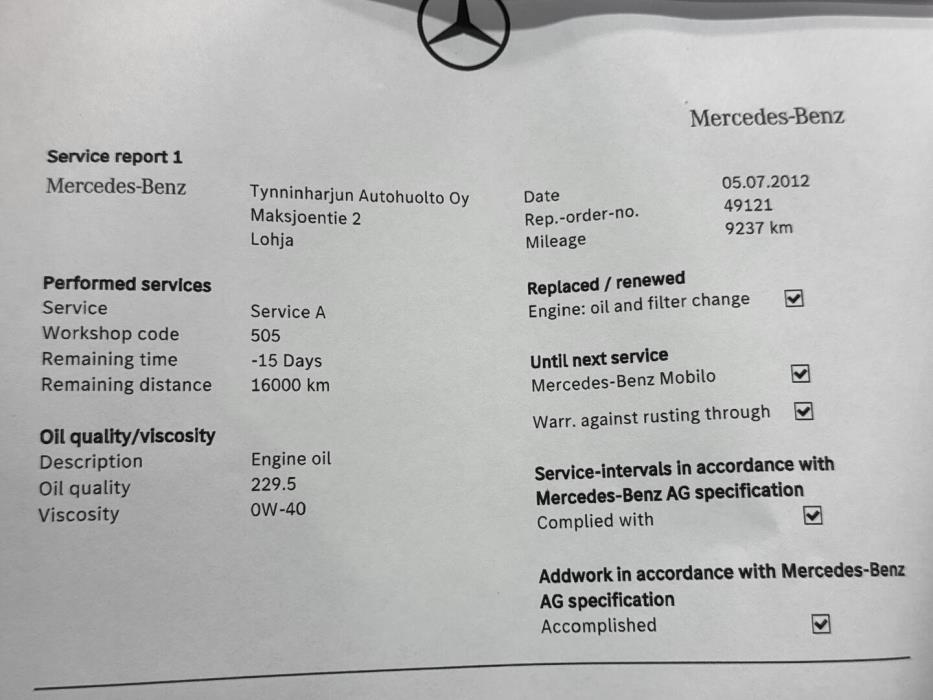 MERCEDES-BENZ C 2011