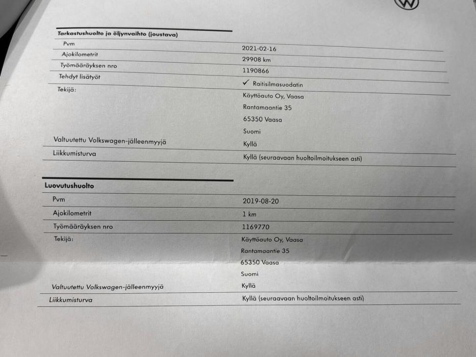 VOLKSWAGEN Golf 2019