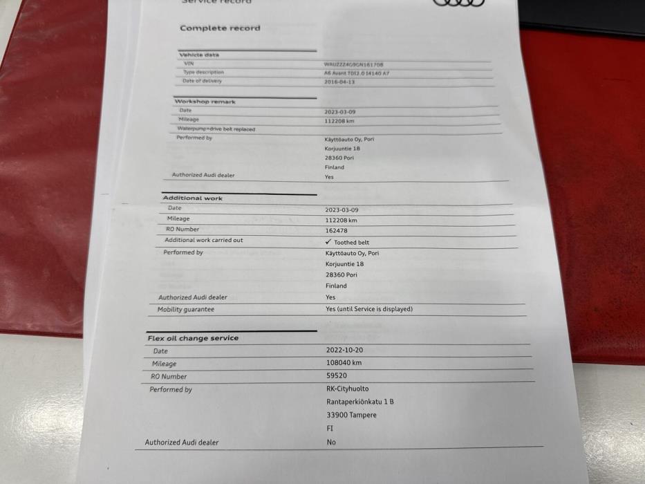 AUDI A6 2016