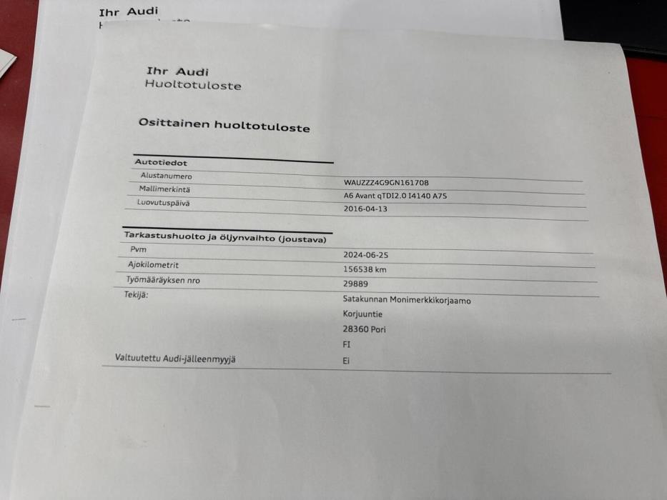 AUDI A6 2016