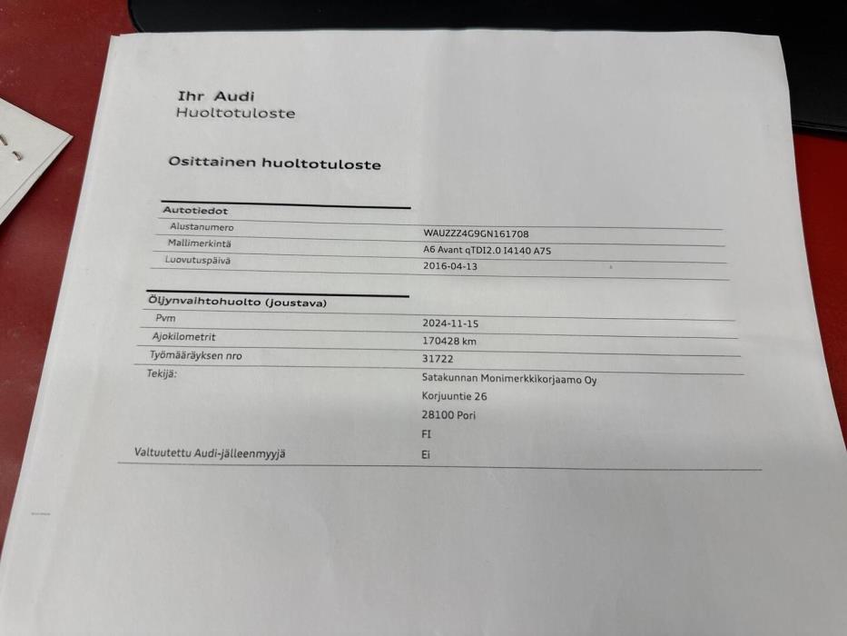 AUDI A6 2016
