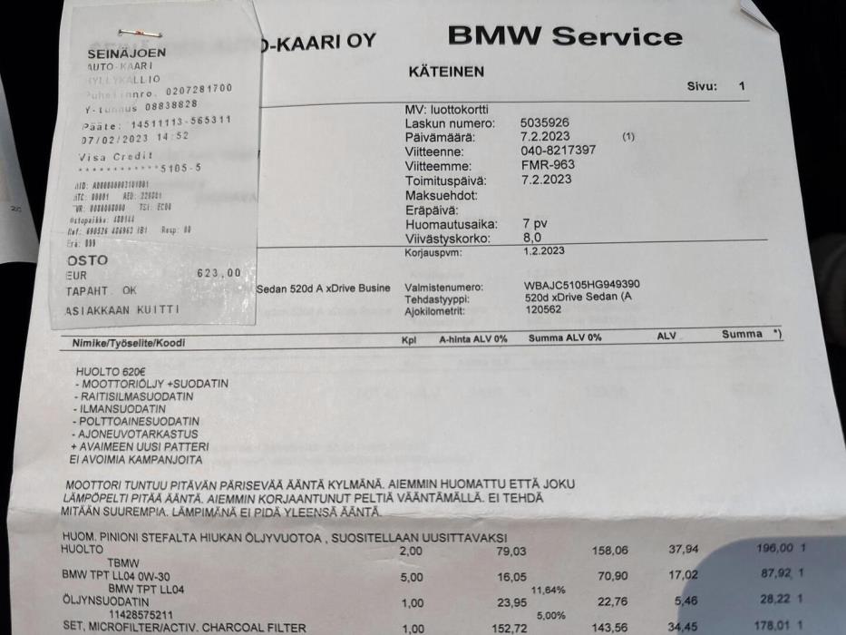 BMW 520 2017
