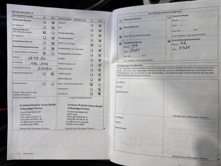 VOLKSWAGEN Passat 2012