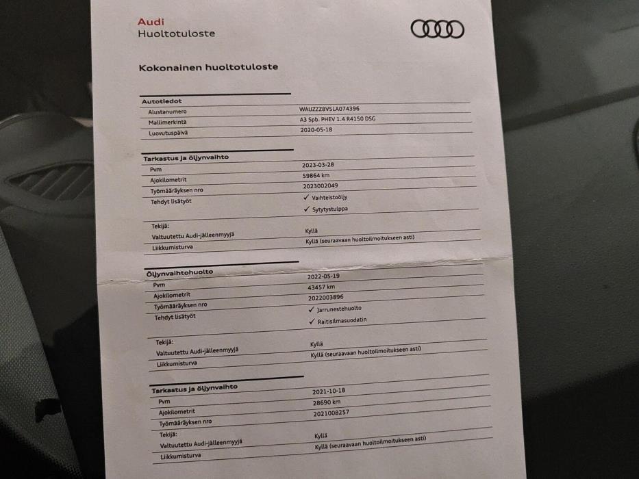 AUDI A3 2020