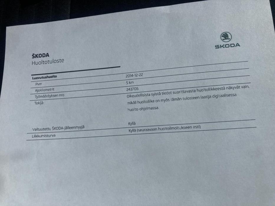 SKODA Octavia 2015