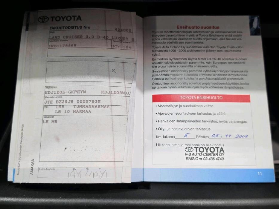 TOYOTA Land Cruiser 2004