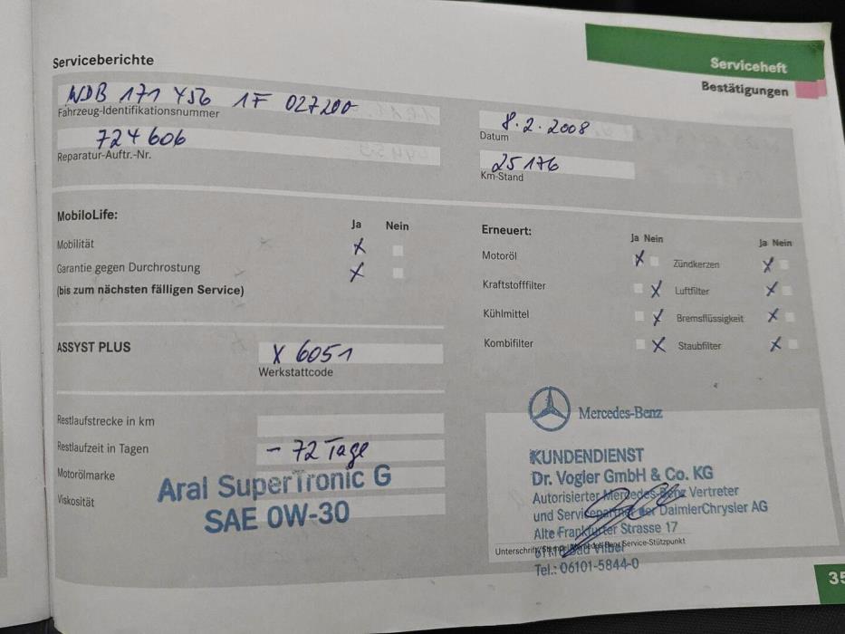 MERCEDES-BENZ SLK 2004