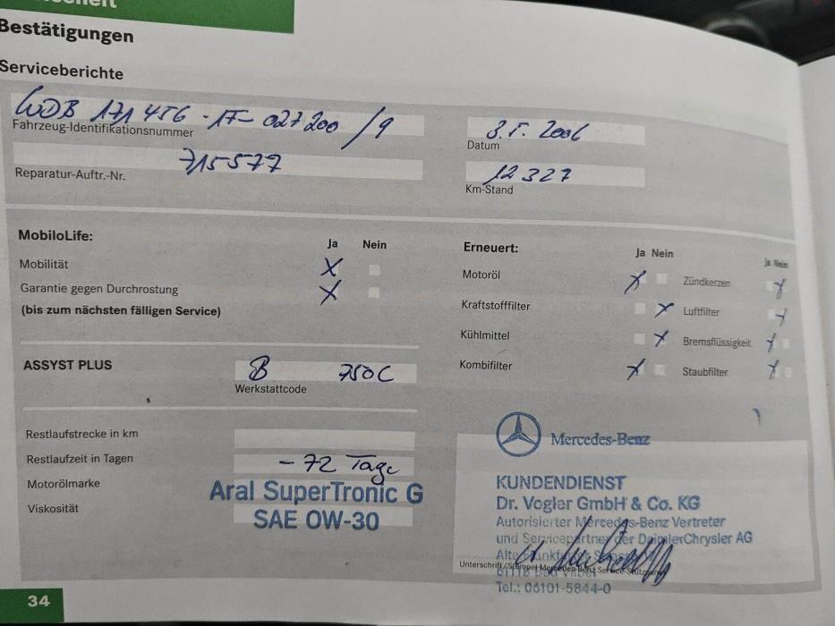 MERCEDES-BENZ SLK 2004