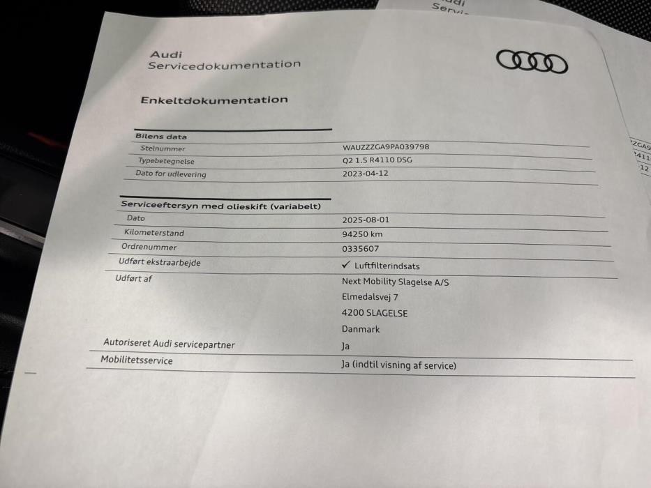 AUDI Q2 2023