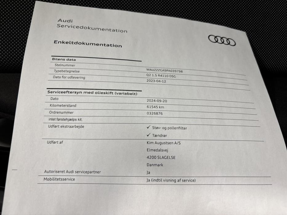AUDI Q2 2023