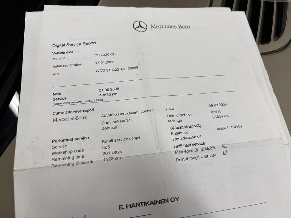 MERCEDES-BENZ CLS 2008